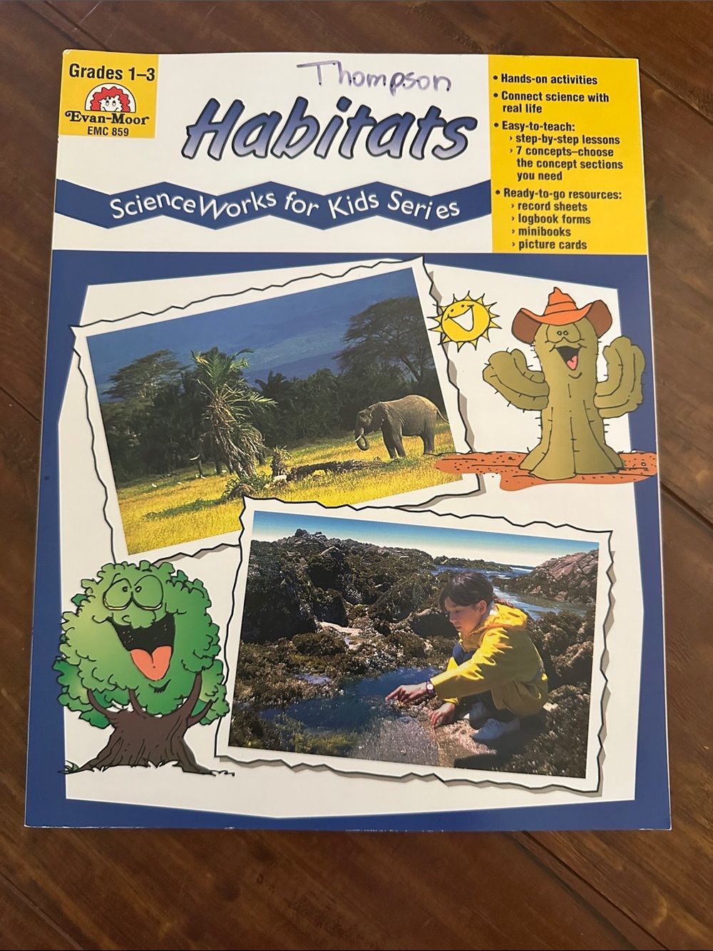 Evan-Moor Habitats Grades 1-3 ScienceWorks Homeschool Science EMC 859